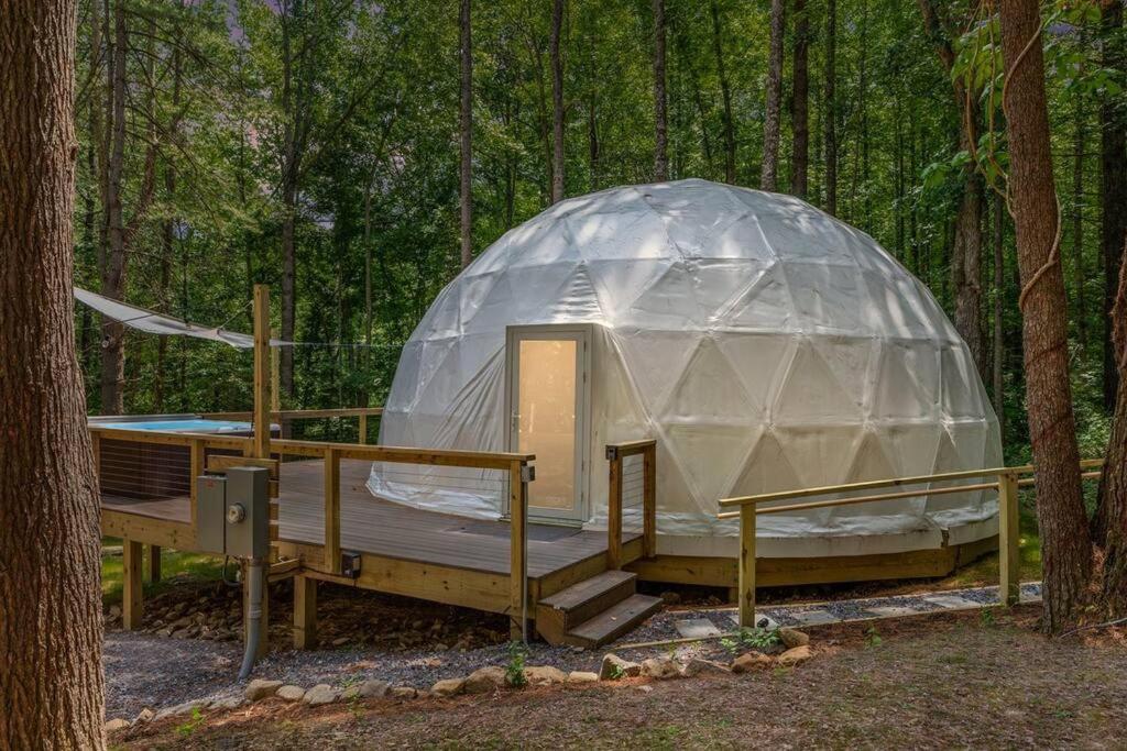 Dream Dome - Romantic Getaway, Hot Tub, Ac, Wifi, National Park 8 Min Лурей Екстер'єр фото